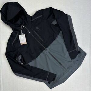 NWT On Running Weather Jacket Cloud Men M Lightweight Water Resistant Packable